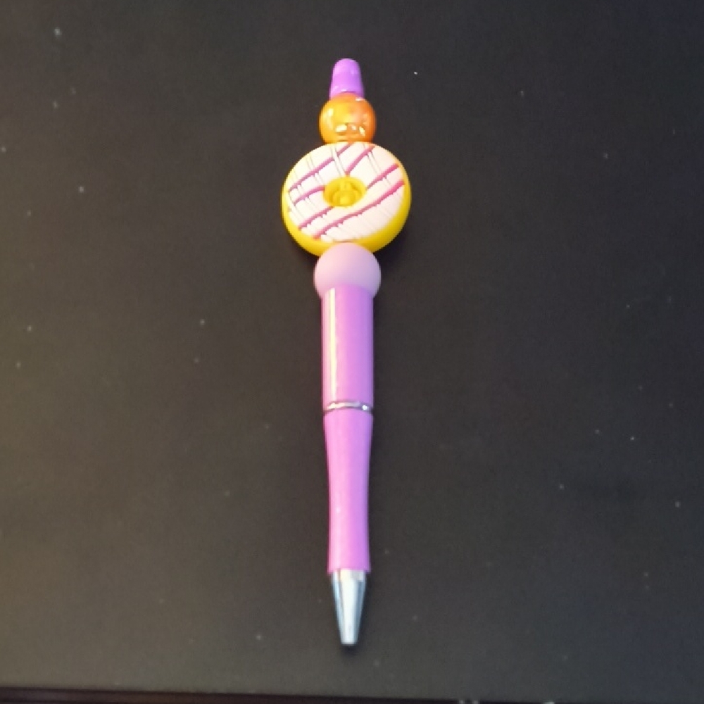 Colorful Novelty Pen with Donut Design